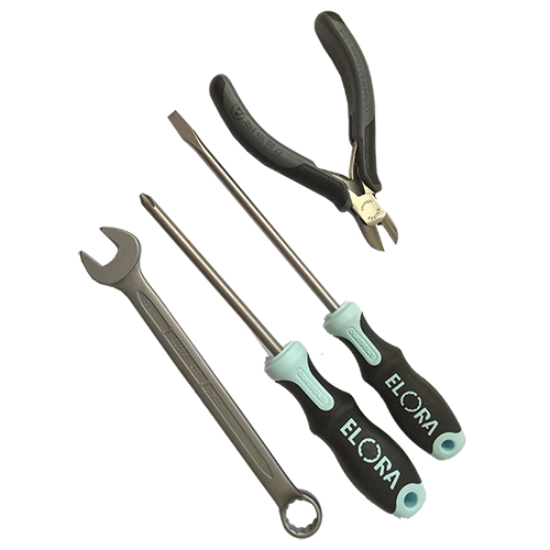A range of German TUV manufactured tools, rust free with anti static qualities to prevent cross contamination to suit your maintenance needs.